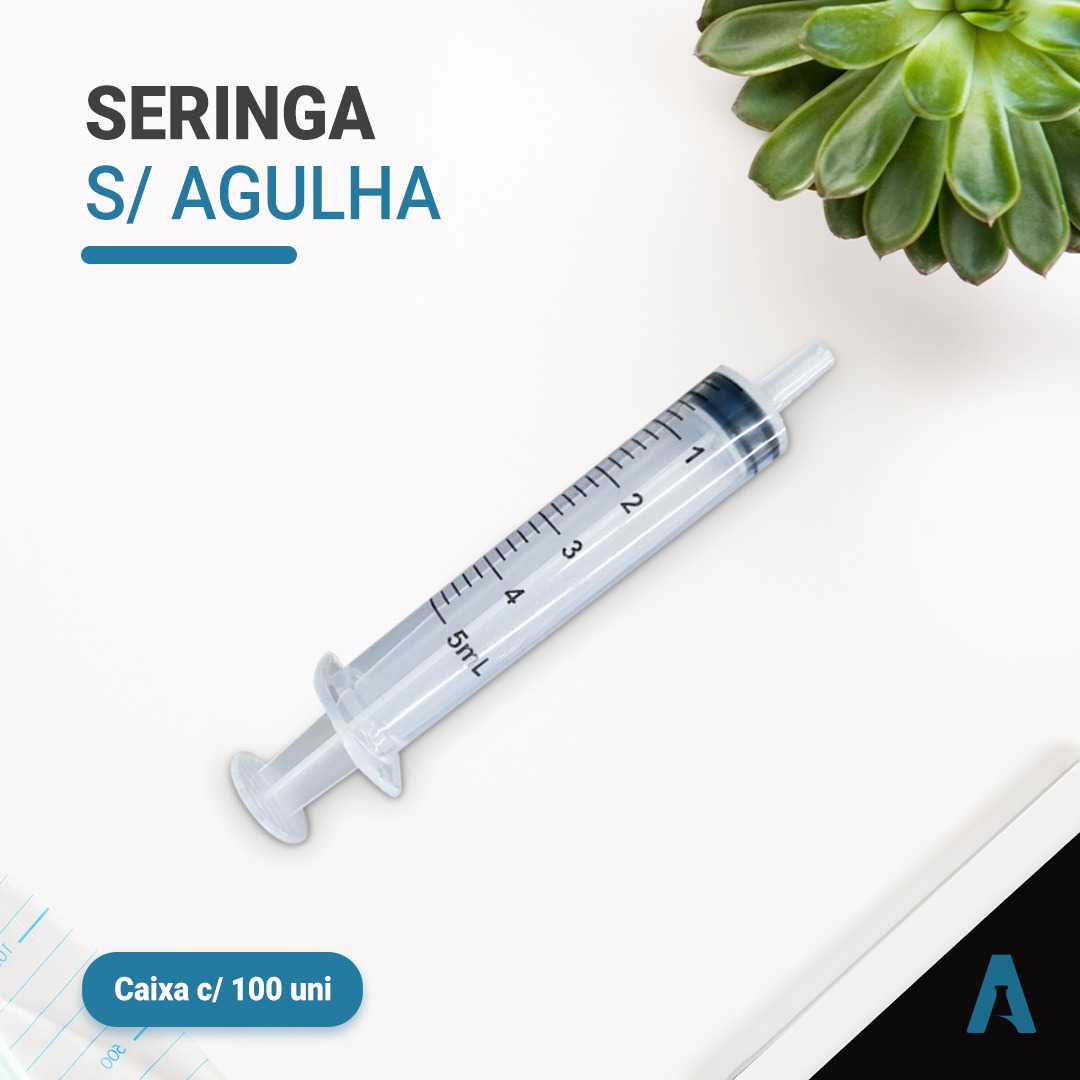SERINGA 5ML LUER SLIP SR