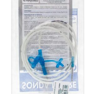 SONDA NASOENTERAL Nº 10 COM FIO GUIA PCT C/10