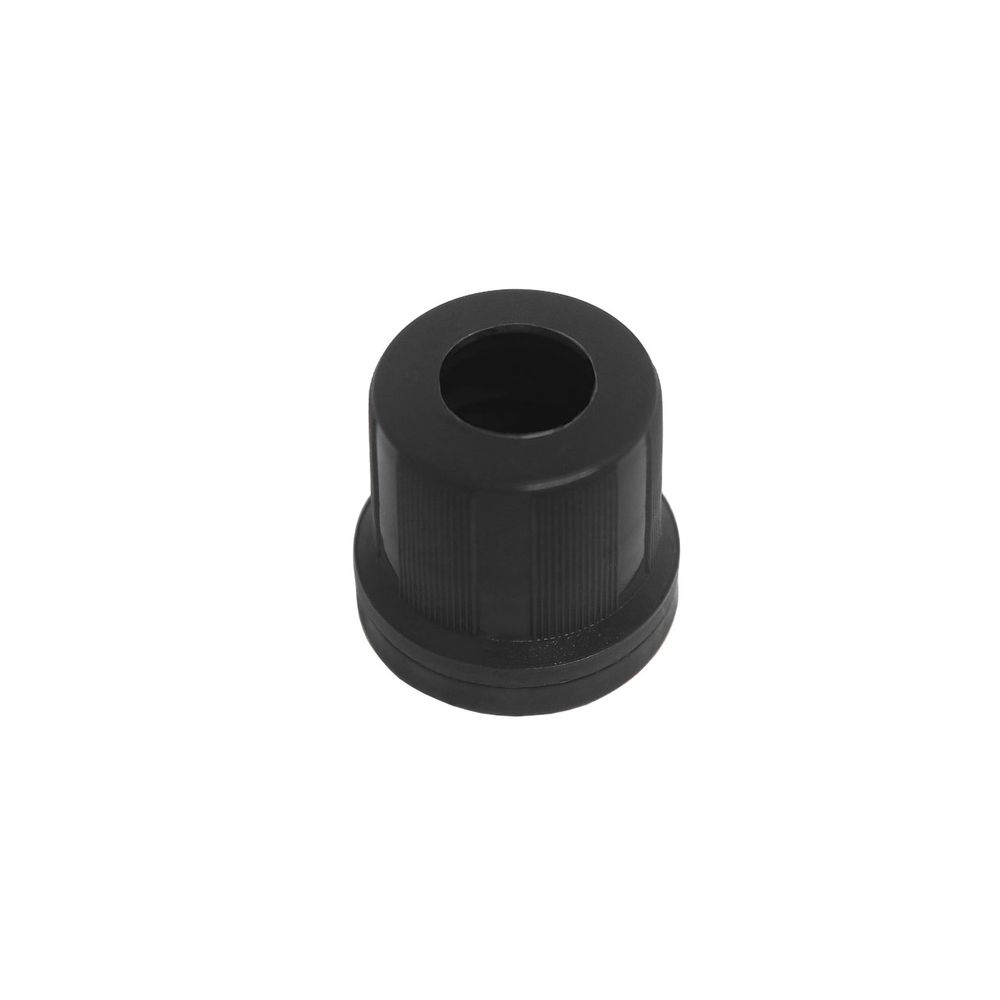 TAMPA LACRE 18MM FURADA PRETA PIRES EMBALAGENS