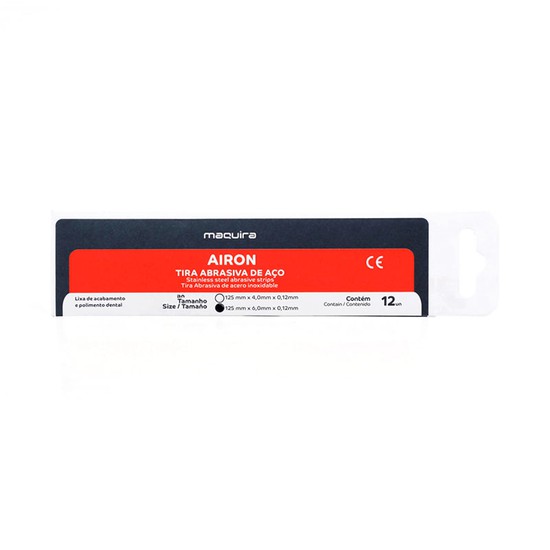 TIRA ACO AIRON 6MM ENVELOPE C/12 UN MAQUIRA