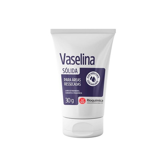 VASELINA SOLIDA (POMADA) 30G - BISNAGA RIOQUIMICA