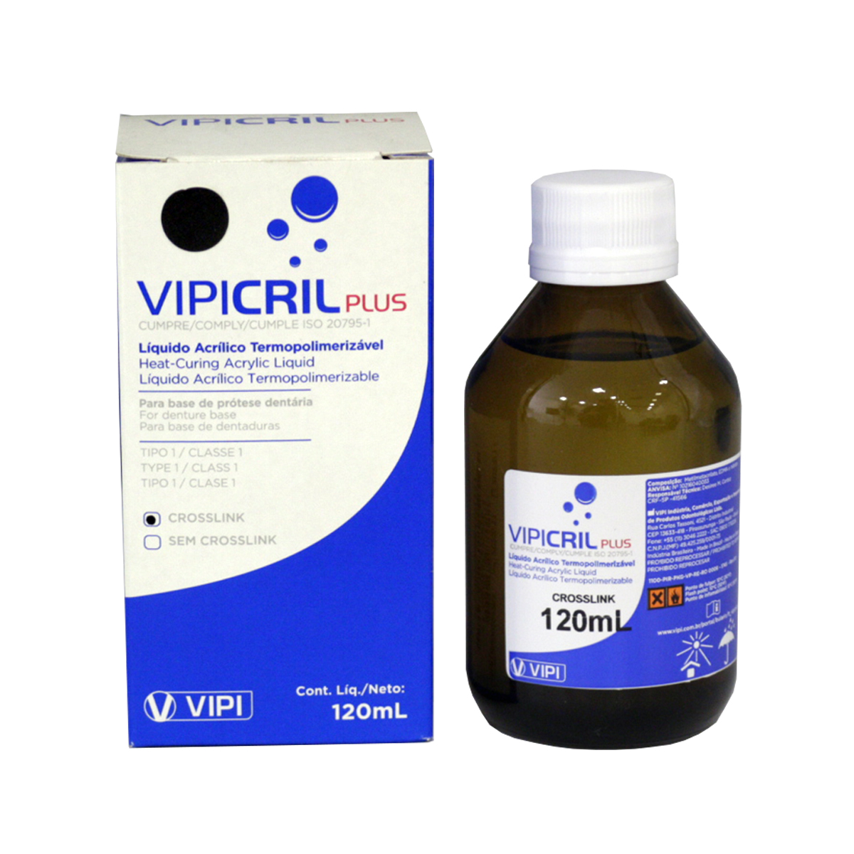 VIPI CRIL PLUS LIQ. C/CROSS 120ML VIPI