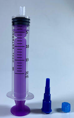 SERINGA 20ML BIGLOCK ORAL/ENTERAL SR