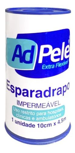 ESPARADRAPO IMP BRANCO ADPELE 10CM X 4,5M MISSNER