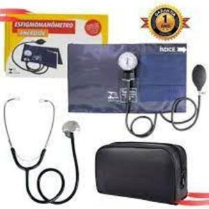 ESFIGMOMANOMETRO COM BRACADEIRA EXTRA GRANDE EM NYLON FECHO ACCUMED