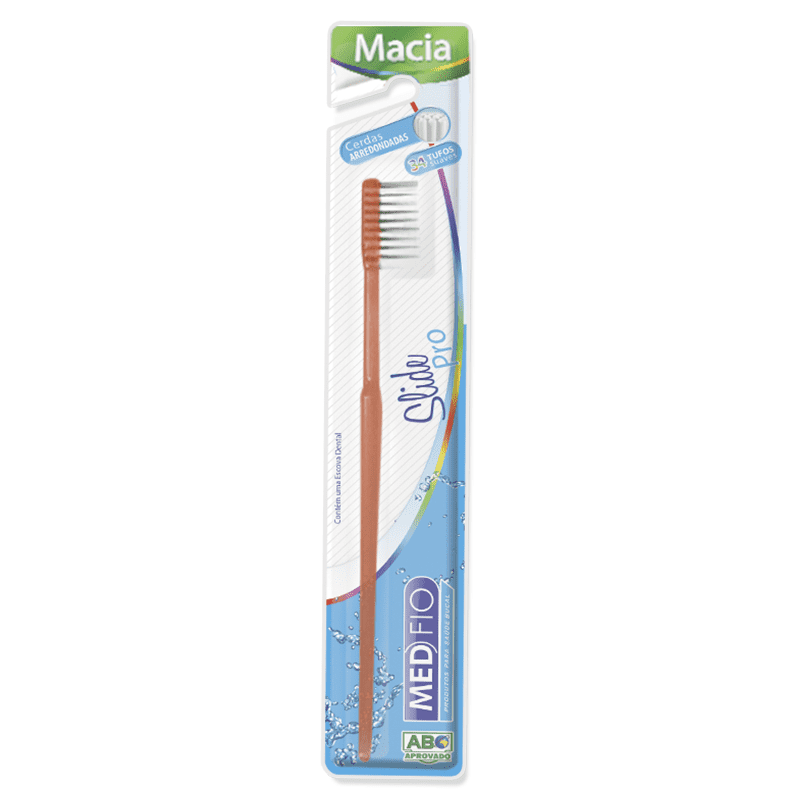 ESCOVA DENTAL ADULTO MACIA SLIDE PRO CX C/ 36 MEDFIO